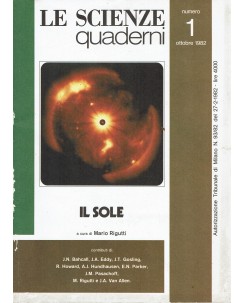 Mario Rigutti : Le scienze quaderni n.1 il Sole ed. Le Scienze FF19