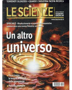 Le scienze scientific american  427 un altro universo ed. Le Scienze FF19