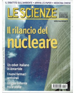 Le scienze scientific american  402 il rilancio del nucleare ed. Le Scienze FF19