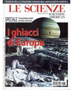 Le scienze scientific american  377 i ghiacci di Europa ed. Le Scienze FF19