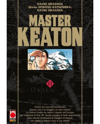 Master Keaton 11 RISTAMPA  di Naoki Urasawa NUOVO ed. Panini 