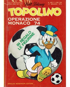 Topolino n. 963 maggio 1974 ed. Walt Disney Mondadori