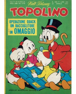 Topolino n. 908 aprile 1973 ed. Walt Disney Mondadori