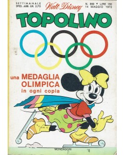 Topolino n. 859 maggio 1972 ed. Walt Disney Mondadori