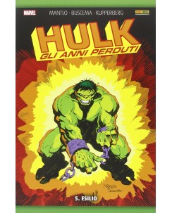 Hulk gli anni perduti  5: esilio di Buscema Mantlo ed. Panini SU10