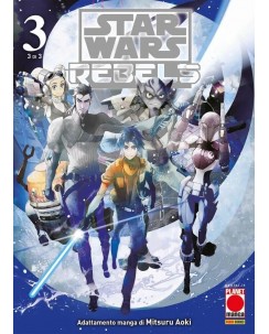 Star Wars Rebels 3di3 di Aoki NUOVO ed. Panini