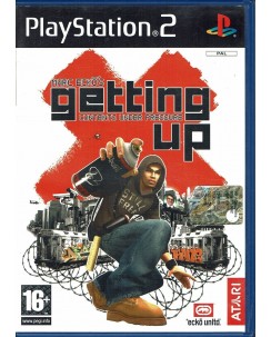 Videogioco Playstation 2 Getting Up Marc Eckos PS2 ITA USATO libretto