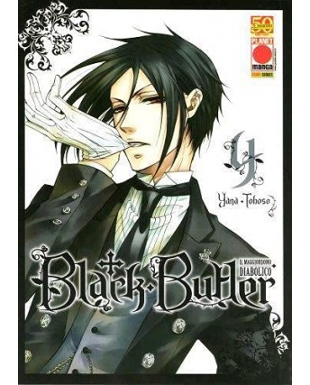 Black Butler n. 4 di Yana Toboso Kuroshitsuji RISTAMPA NUOVO ed. Panini