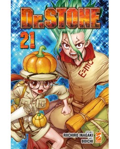 Dr. Stone 21 di R. Inagaki e Boichi ed. Star Comics NUOVO