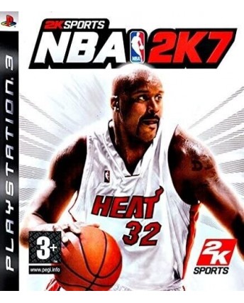 Videogioco Playstation 3 2k sports NBA 2K7 PS3 ita usato libretto 3+