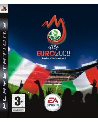 Videogioco Playstation 3 Uefa Euro 2008 Playstation 3 PS3 Ita usato libretto 3+