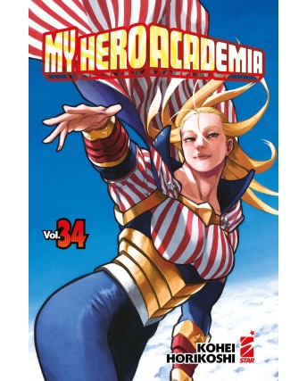 My Hero Academia 34 di K. Horikoshi ed. Star Comics NUOVO