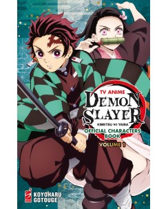 Demon Slayer Kimetsu No Yaiba CHARACTERS BOOK  1 ed.Star Comics
