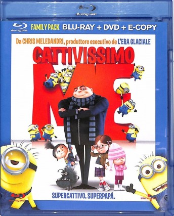 Blu Ray + DVD Cattivissimo me  D601609 ITA usato no e-copy