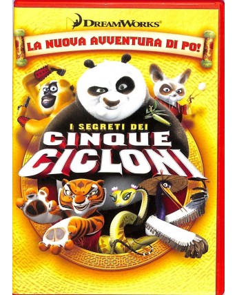 DVD i segreti dei cinque cicloni da Kung Fu Panda DREAMWORKS ITA usato B05
