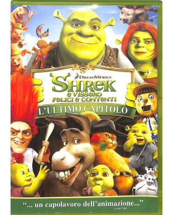 DVD Shrek e vissero felici e contenti ultimo capitolo ITA usato DVD D785949
