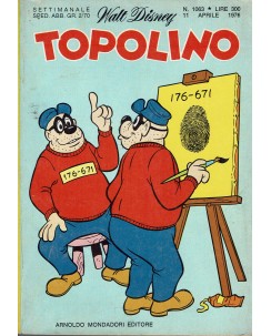 Topolino n.1063 ed. Walt Disney Mondadori