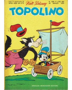 Topolino n.1061 ed. Walt Disney Mondadori
