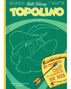 Topolino n.1014 ed. Walt Disney Mondadori