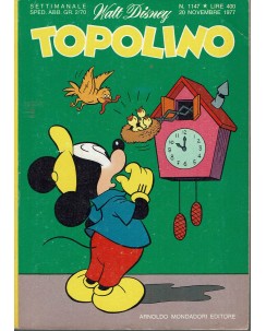 Topolino n.1147 ed. Walt Disney Mondadori