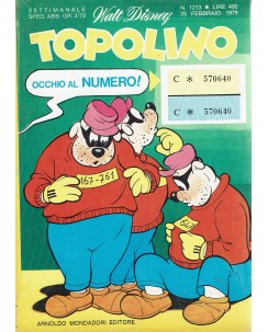 Topolino n.1213 ed. Walt Disney Mondadori