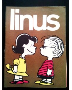 LINUS Anno II n. 20 nov. 1966 ANASTATICA ed. Milano Libri FU03