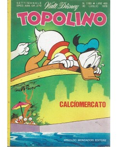 Topolino n.1183 ed. Walt Disney Mondadori
