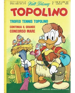 Topolino n.1180 ed. Walt Disney Mondadori