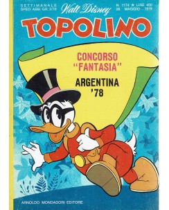 Topolino n.1174 ed. Walt Disney Mondadori
