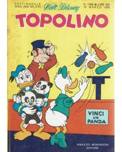 Topolino n.1163 ed. Walt Disney Mondadori