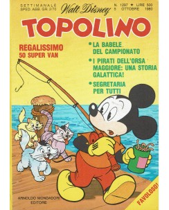 Topolino n.1297 ed. Walt Disney Mondadori