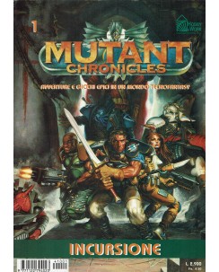 Mutant Chronicles avventure e giochi epici 1 Incursione ed. Hobby Work FU10