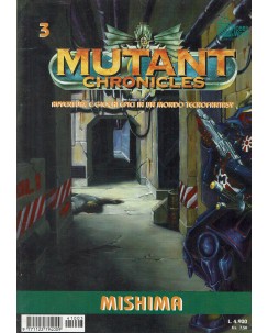 Mutant Chronicles avventure e giochi epici 3 Mishima ed. Hobby Work FU10