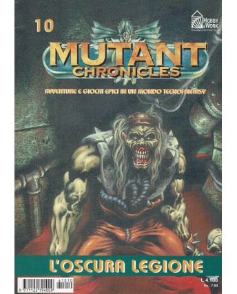 Mutant Chronicles avventure 10 L'oscura legione ed. Hobby Work FU10