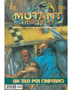 Mutant Chronicles avventure 23 Un taxi per l'Inferno ed. Hobby Work FU10