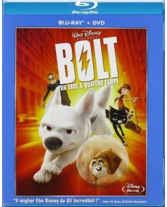 Blu Ray + DVD Bolt Un eroe a quattro zampe Disney ita usato