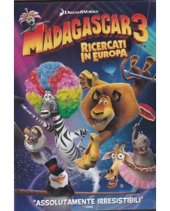 DVD Madagascar 3  assolutamente irresistibili Dreamworks ita usato