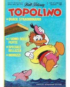 Topolino n.1279 ed. Walt Disney Mondadori