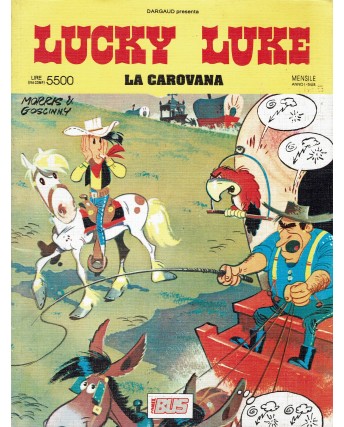 Lucky Luke n.  8 la carovana di Morris ed. Comixbus FU18