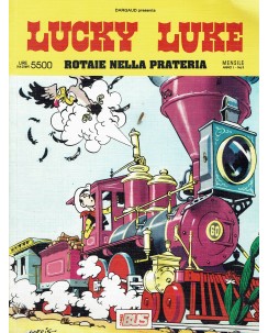 Lucky Luke n.  3 rotaie nella prateria di Morris ed. Comixbus FU18