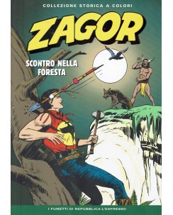 Collezione storica a colori Zagor  3 scontro nella foresta ed. Repubblica FU02