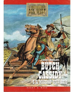 I protagonisti del west Butch Cassidy il mucchio selvaggio ed. Hobby e Work FU03