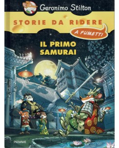 Geronimo Stilton Il primo samurai storie da ridere a fumetti ed. Piemme FU06
