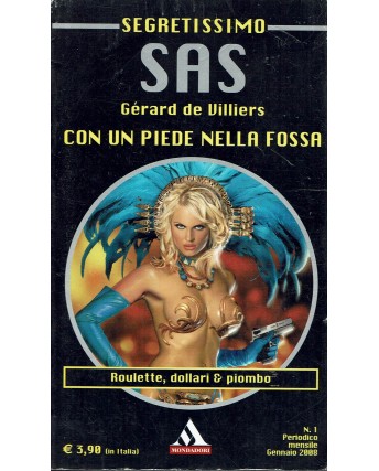 Segretissimo SAS  1 G. De Villiers : con un piede nella fossa ed. Mondadori A17