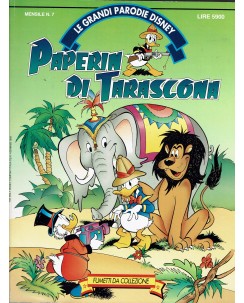 Le Grandi Parodie Disney n.  7 Paperin di Tarascona ed. Walt Disney FU05