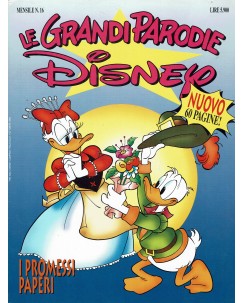 Le Grandi Parodie Disney n. 16 I promessi paperi ed. Walt Disney FU05