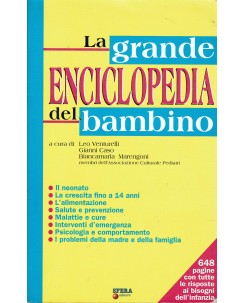 La grande enciclopedia del bambino a cura di Venturelli ed. Sfera A97