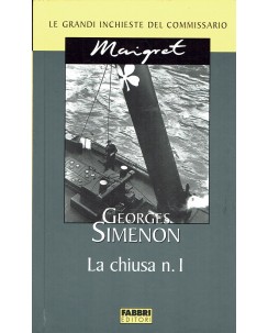 Le inchieste del commissario Maigret : la chiusa n. 1 ed. Fabri A42