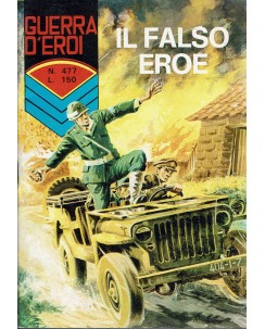 Guerra d'Eroi : il falso eroe n. 477 ed. Corno FU07