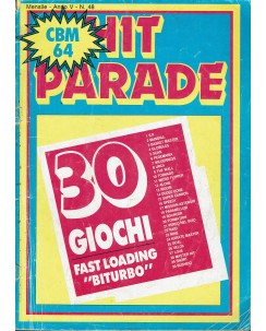 Hit Parade anno 5 n. 48 CBM 64 ed. SIPE FF16